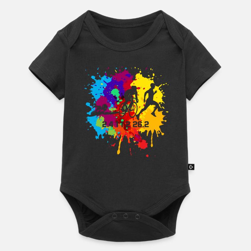Triathlon - Body à manches courtes Premium Bébé - noir