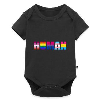 Gay Pride Geschenk - Baby Premium Kurzarmbody - Schwarz - Vorne