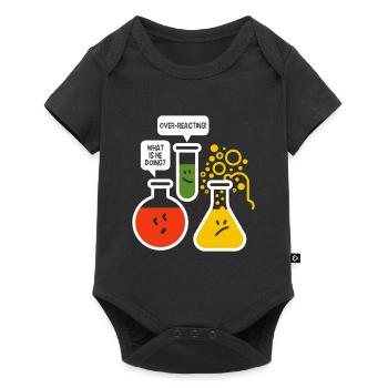 chimie - Body à manches courtes Premium Bébé - noir - Devant
