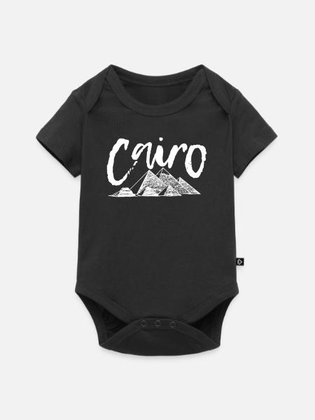 Kairo - Baby Premium Kurzarmbody - Schwarz