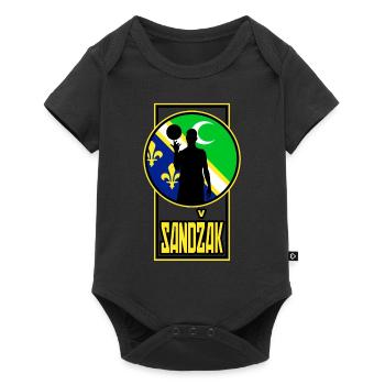 Sandzak basketball team. - Baby Premium short-sleeve bodysuit - black - Front