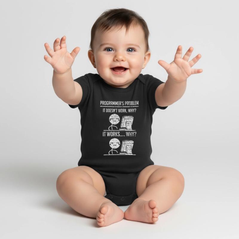 Programmation des programmeurs Body à manches courtes Premium Bébé