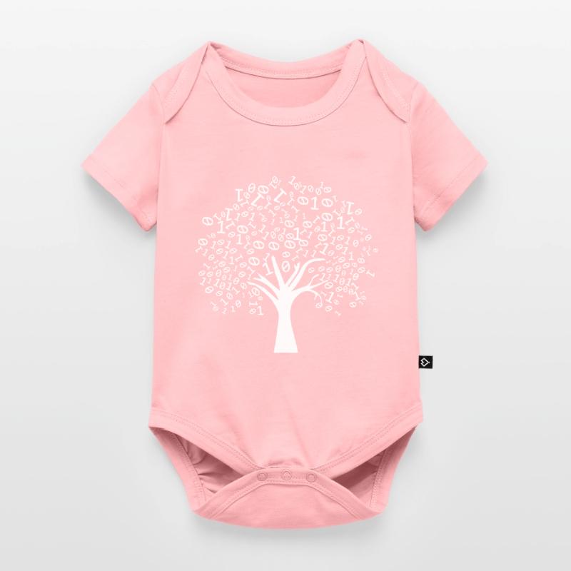 Programmer Binary Tree Baby Premium short-sleeve bodysuit