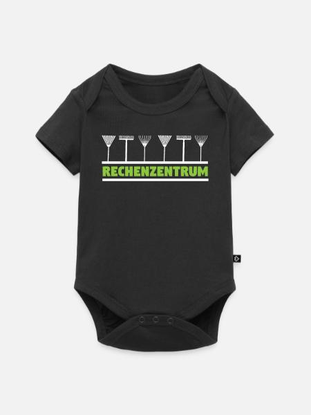 Rechenzentrum - Baby Premium Kurzarmbody - Schwarz