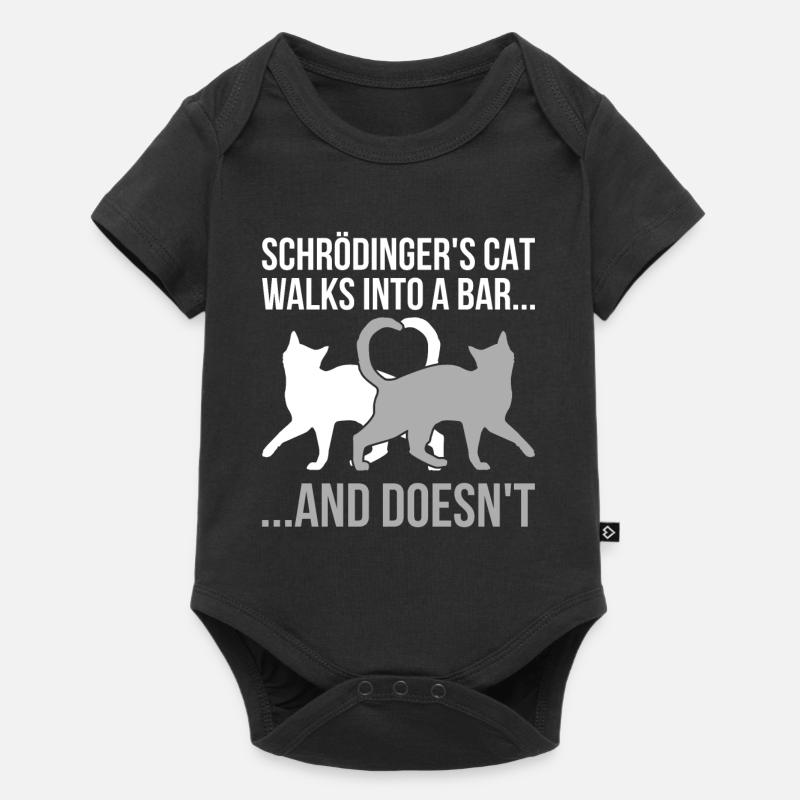 Physics Schrödinger - Baby Premium short-sleeve bodysuit - black