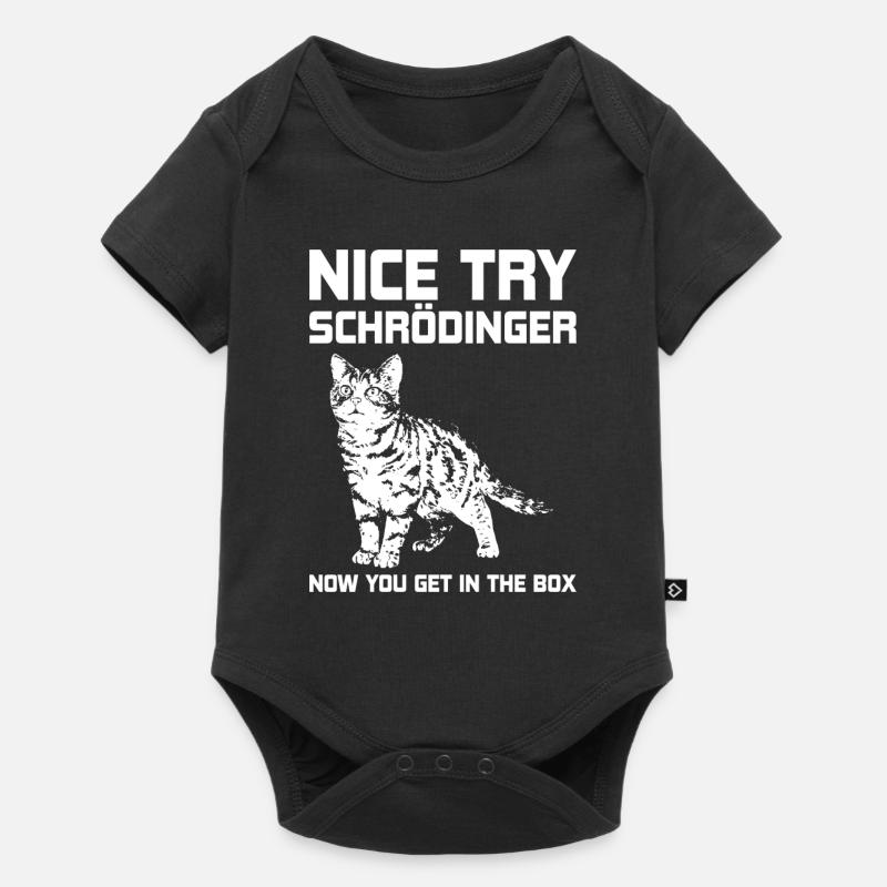 Physik - Baby Premium Kurzarmbody - Schwarz