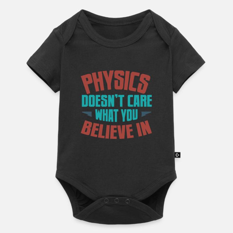 physics - Baby Premium short-sleeve bodysuit - black