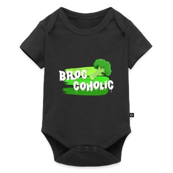 brocoli - Body à manches courtes Premium Bébé - noir - Devant