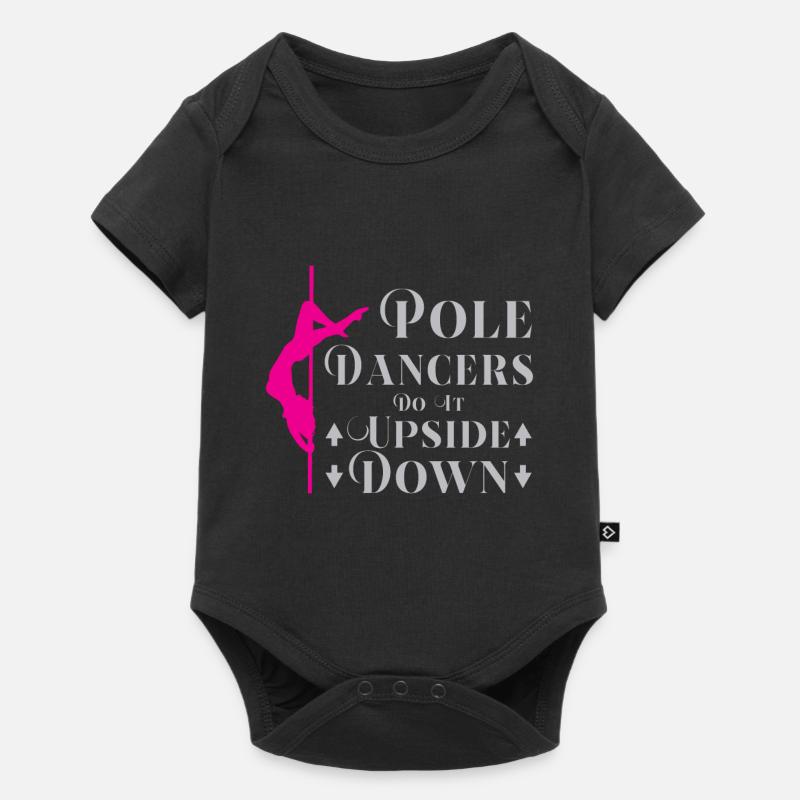 Pole dance pole dance pole dance dancer hobby - Baby Premium short-sleeve bodysuit - black