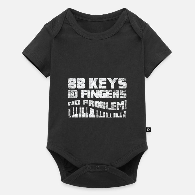Piano - Body à manches courtes Premium Bébé - noir