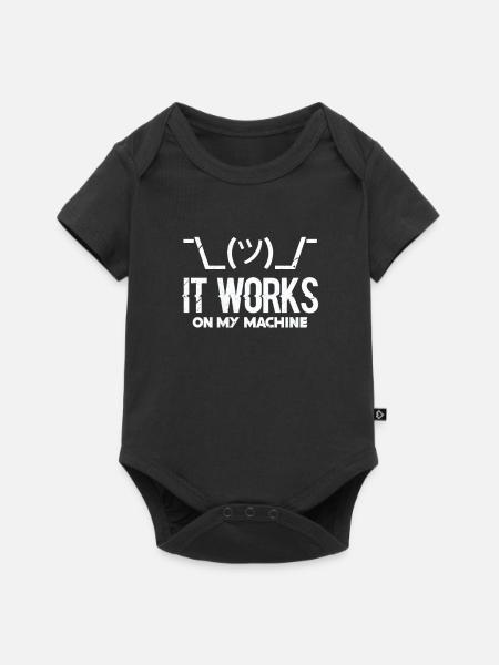 Programmierer - Baby Premium Kurzarmbody - Schwarz