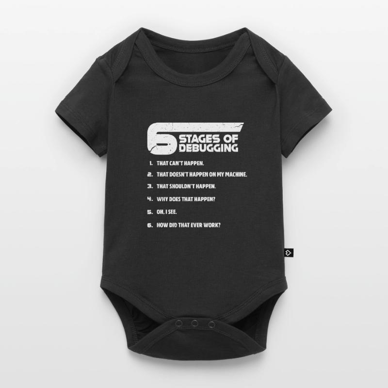 Codeur de dépannage de programmation programmeur Body à manches courtes Premium Bébé