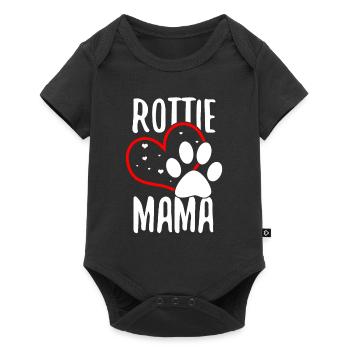 rottweiler - Body à manches courtes Premium Bébé - noir - Devant