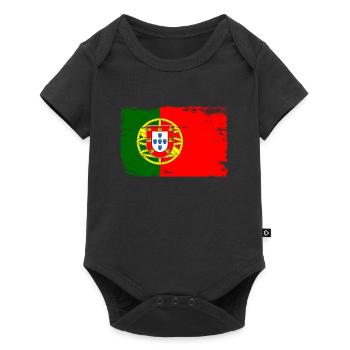 Portugal - Body à manches courtes Premium Bébé - noir - Devant