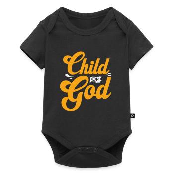 child of God - Baby Premium short-sleeve bodysuit - black - Front