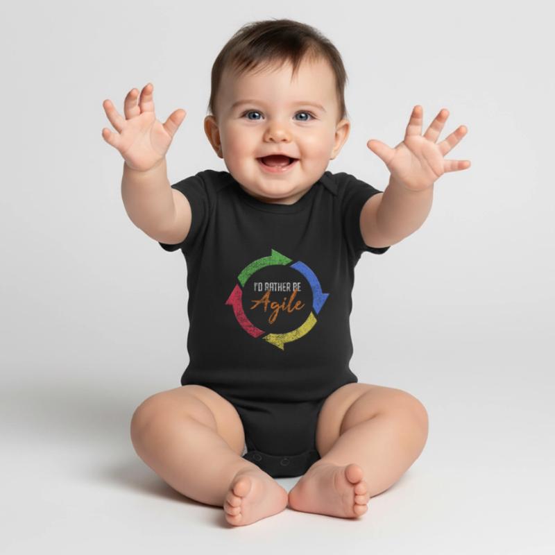 Agile Scrum Master Software Devops Coding Baby Premium short-sleeve bodysuit