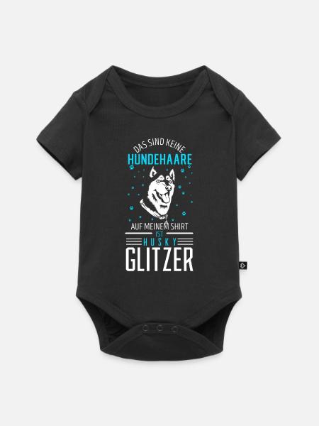 Husky - Baby Premium Kurzarmbody - Schwarz