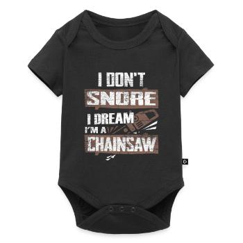 lumberjack - Baby Premium short-sleeve bodysuit - black - Front