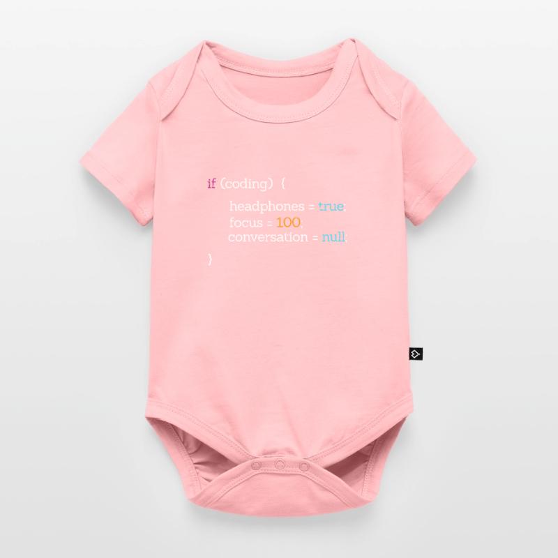 Coder programmer code nerd computer science gift Baby Premium short-sleeve bodysuit