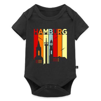 Hambourg - Body à manches courtes Premium Bébé - noir - Devant