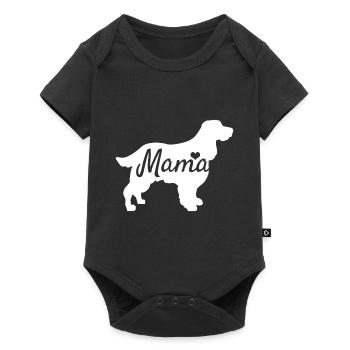 Cocker spaniel - Baby Premium short-sleeve bodysuit - black - Front