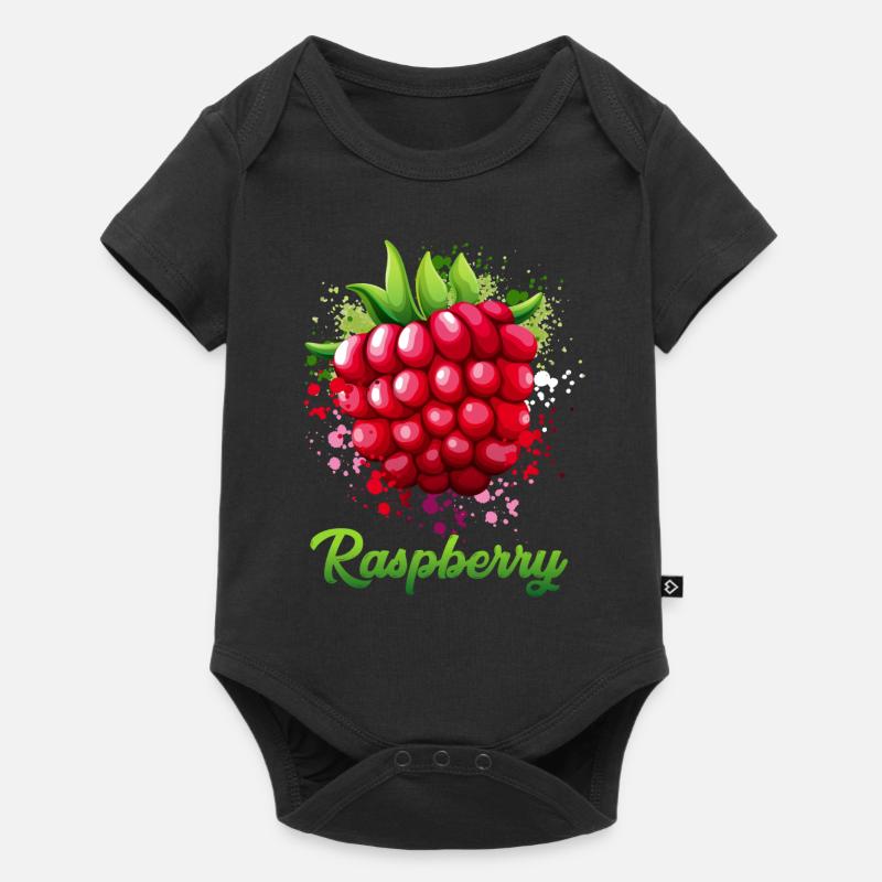 Raspberry costume - Baby Premium short-sleeve bodysuit - black