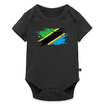 Tanzanie - Body à manches courtes Premium Bébé - noir - Devant
