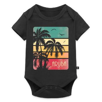 Aruba - Body à manches courtes Premium Bébé - noir - Devant