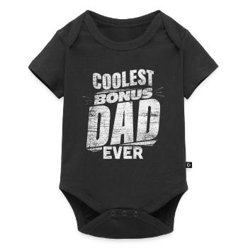 Stepfather bonus dad - Baby Premium short-sleeve bodysuit - black - Front