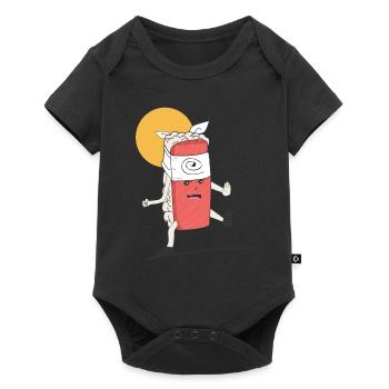 Sushi - Baby Premium short-sleeve bodysuit - black - Front