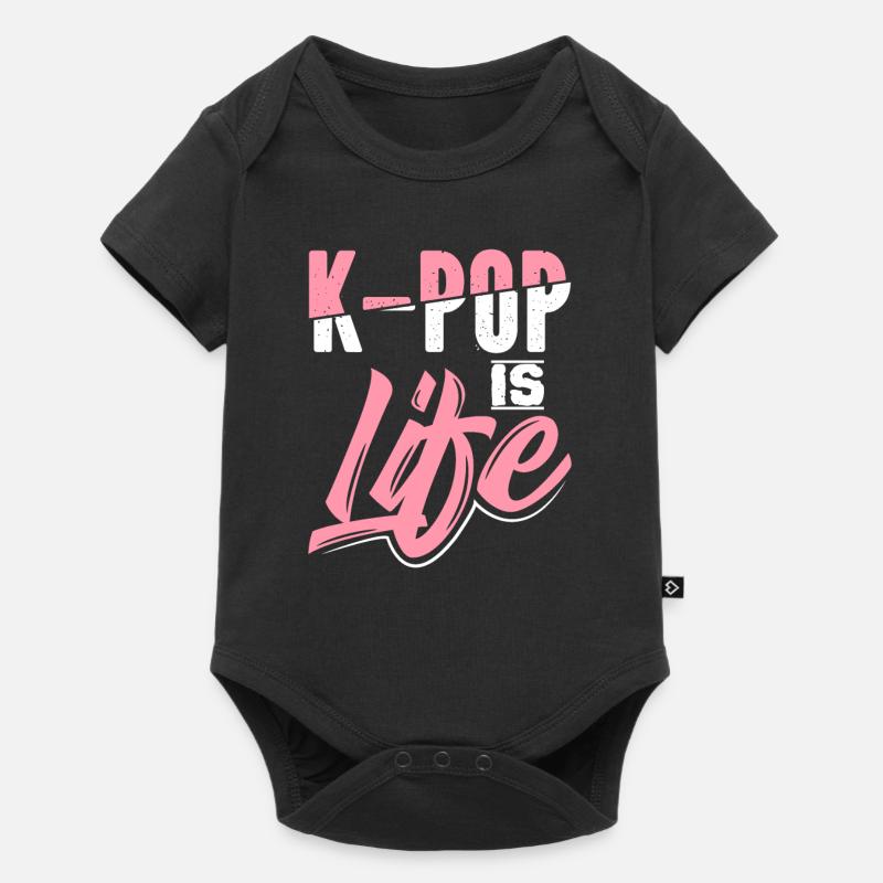 K-Pop - Body à manches courtes Premium Bébé - noir