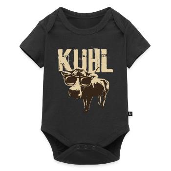 Cows gift Kuhl like Muhviestar executive - Baby Premium short-sleeve bodysuit - black - Front