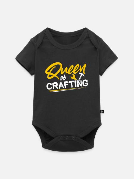 Handwerkerin - Baby Premium Kurzarmbody - Schwarz