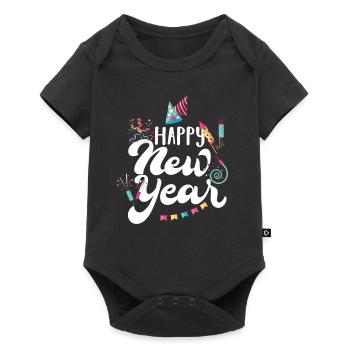 Bonne année non. 39 - Body à manches courtes Premium Bébé - noir - Devant