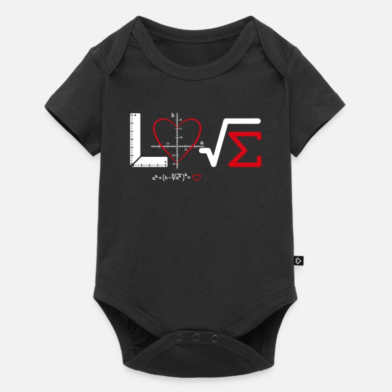 Love Math Teacher - Body à manches courtes Premium Bébé - noir