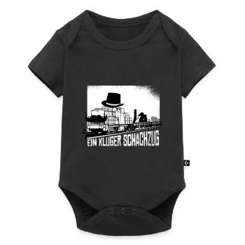 Échecs - dicton cool - Body à manches courtes Premium Bébé - noir - Devant