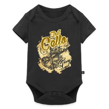 Cello That Cello Guy - Body à manches courtes Premium Bébé - noir - Devant