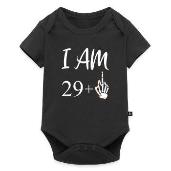 30th birthday thirty 1990 90s 30 years - Baby Premium short-sleeve bodysuit - black - Front