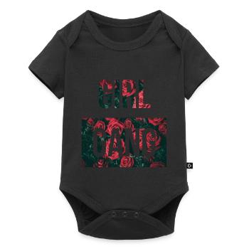 Girl Gang Women Bachelor Party Group - Baby Premium short-sleeve bodysuit - black - Front