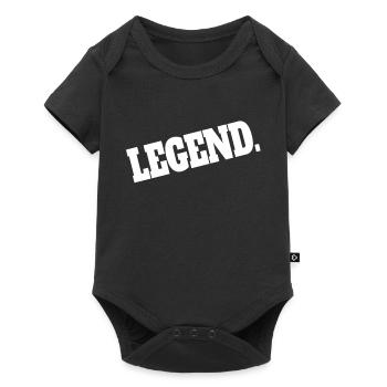 Legend legend legendary - Baby Premium short-sleeve bodysuit - black - Front