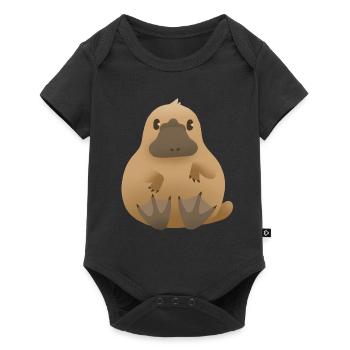 Platypus (platypus) - Baby Premium short-sleeve bodysuit - black - Front