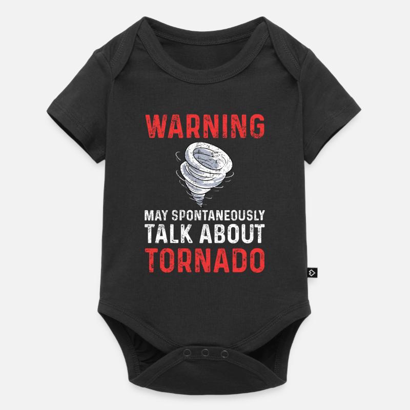 Tornado Storm Chaser - Baby Premium short-sleeve bodysuit - black