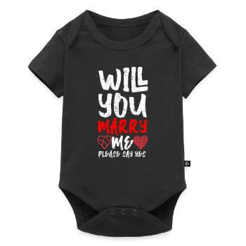 marriage - Baby Premium short-sleeve bodysuit - black - Front