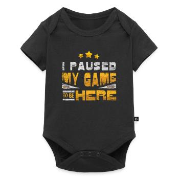 Gaming - Body à manches courtes Premium Bébé - noir - Devant