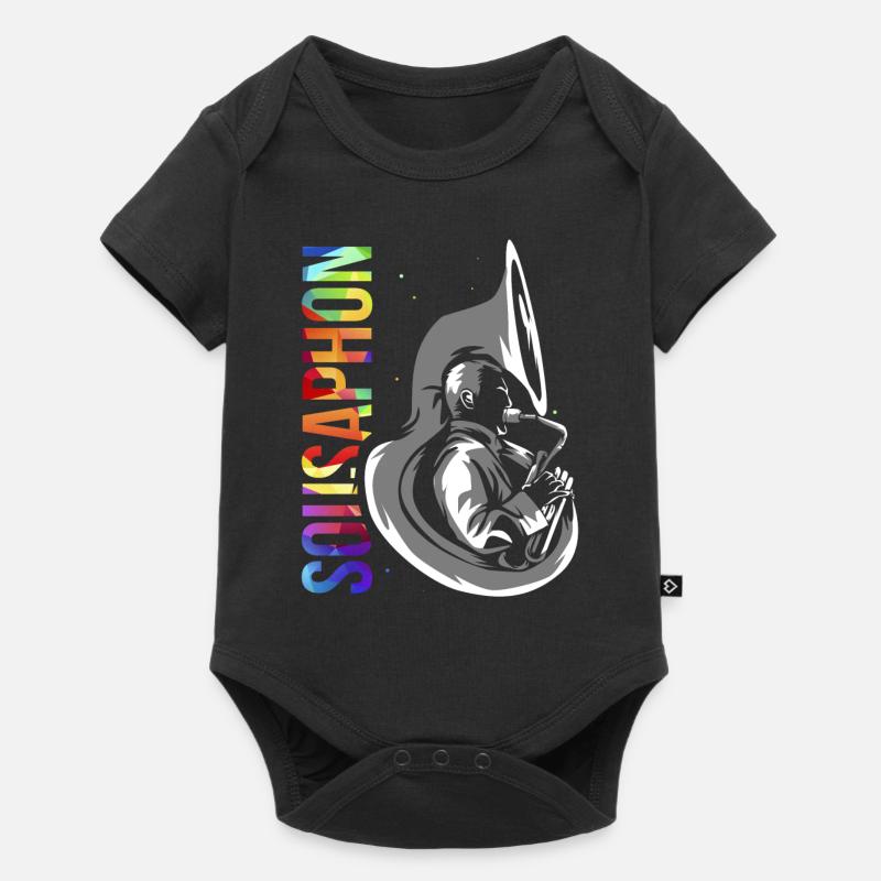 Sousaphon - Body à manches courtes Premium Bébé - noir