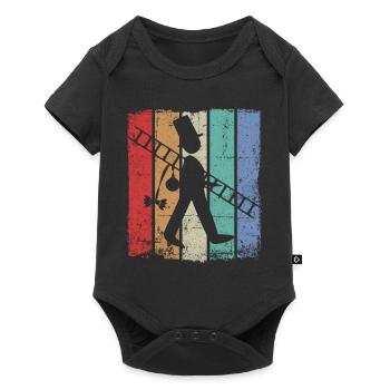 Ramoneur ramoneur - Body à manches courtes Premium Bébé - noir - Devant