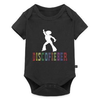 70s 70s disco Sibziger 70s fashion 70s fashion - Baby Premium short-sleeve bodysuit - black - Front