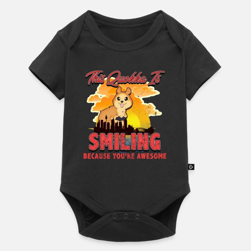 quokka - Body à manches courtes Premium Bébé - noir
