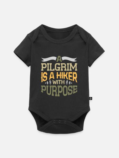 Pilger - Baby Premium Kurzarmbody - Schwarz