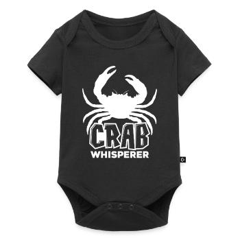 Krabbe - Baby Premium Kurzarmbody - Schwarz - Vorne